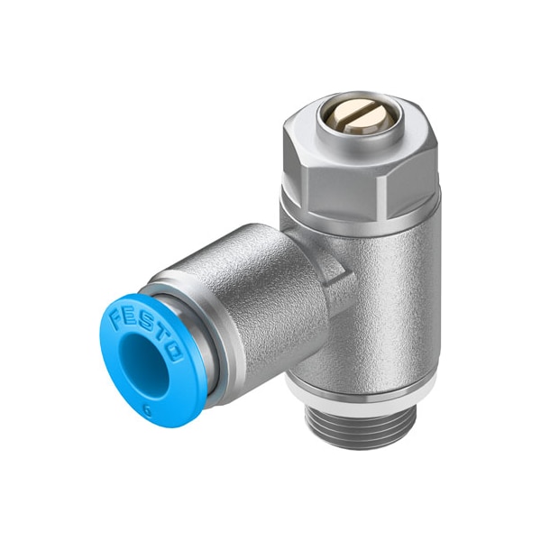 Festo One-Way Flow Control Valve GRLA-1/8-QS-6-D GRLA-1/8-QS-6-D - main